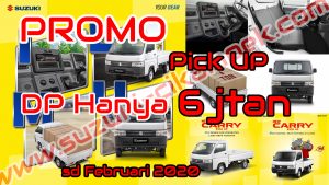 promo new pickup 6juta Februari 2020